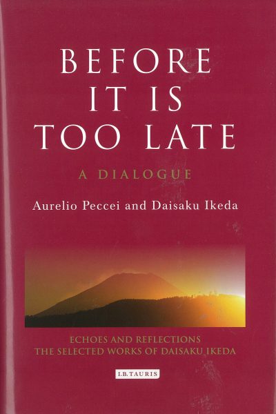 Before It Is Too Late